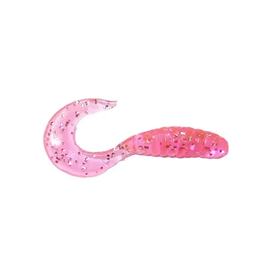 Twister Manns 4,0 cm MFHP różowy srebrny brokat