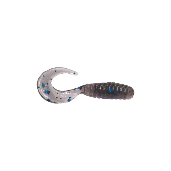 Twister Manns 4,0 cm SBGF smoke blue grenn flash