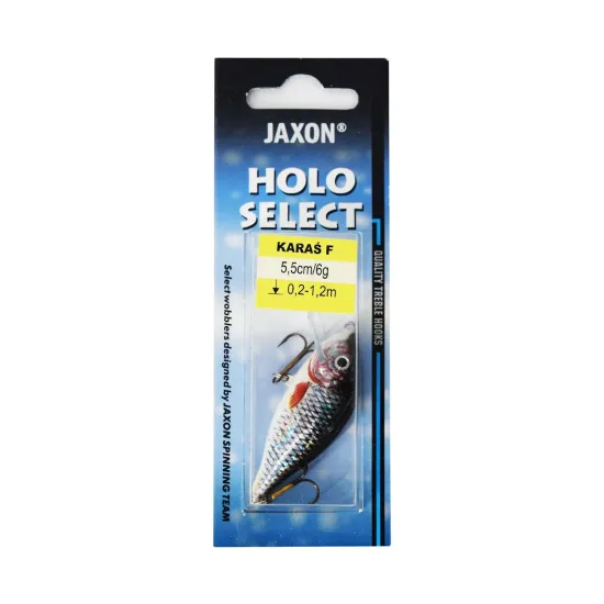 Wobler Holo Select Karaś F Jaxon 5.5cm / 6g P