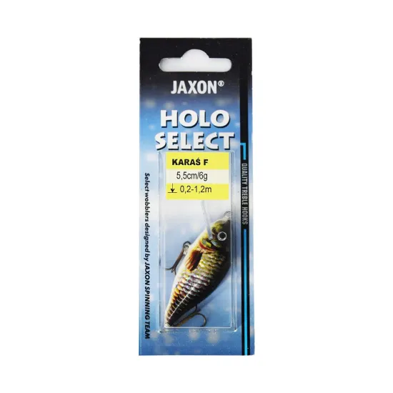 Wobler Holo Select Karaś F Jaxon 5.5cm / 6g W