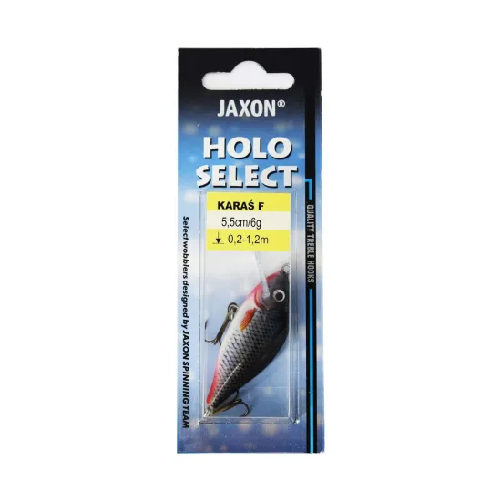 Wobler Holo Select Karaś F Jaxon 5.5cm / 6g D