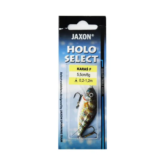 Wobler Holo Select Karaś F Jaxon 5.5cm / 6g O