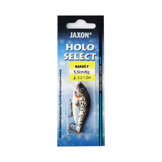 Wobler Holo Select Karaś F Jaxon 5.5cm / 6g S