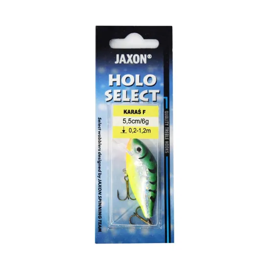 Wobler Holo Select Karaś F Jaxon 5.5cm / 6g ST