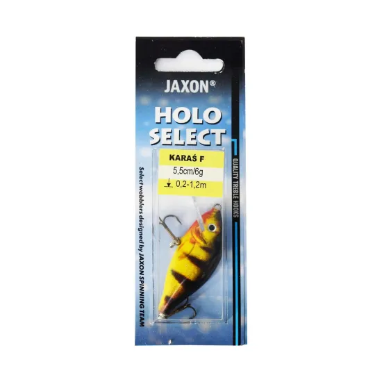 Wobler Holo Select Karaś F Jaxon 5.5cm / 6g OG