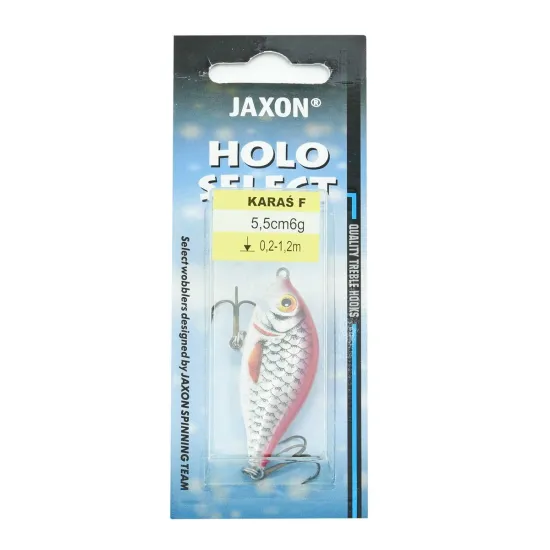 Wobler Holo Select Karaś F Jaxon 5.5cm / 6g JA