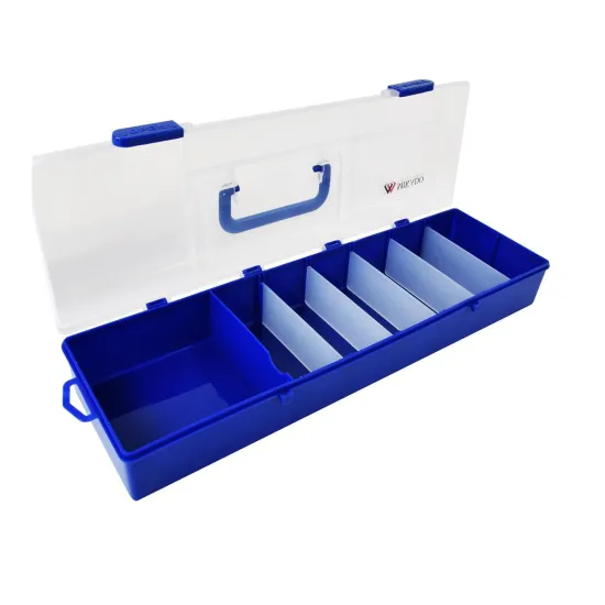 Pudełko wędkarskie ABM 303 niebieskie Mikado 44x13x8cm-103155