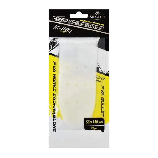 Worek pva z zamknięciem i otworami 55x140mm Mikado