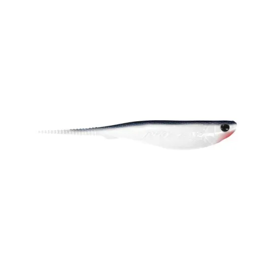 Jerkbait Jerky 17.5cm white black blue red