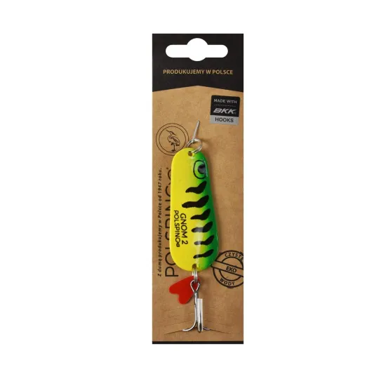 Błystka wahadłowa Polsping Gnom Green Tiger "2" 24g