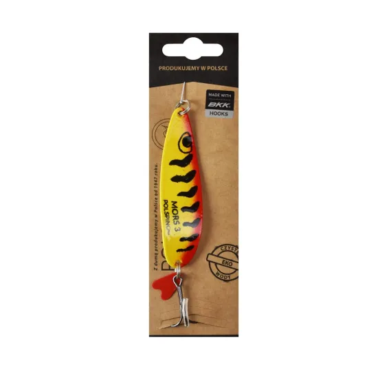 Błystka wahadłowa Polsping Mors Yellow Tiger "3" 25g