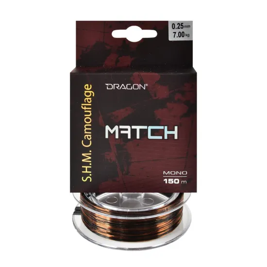Żyłka spławikowa Dragon S.H.M. Camouflage Match 0.25mm 150m