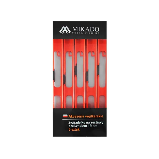 Zwijadełko z suwakiem Mikado na zestawy 19cm 5 sztuk-103636