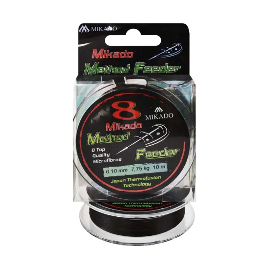 Plecionka przyponowa Mikado Octa Method Feeder 0.10mm 10m brązowa