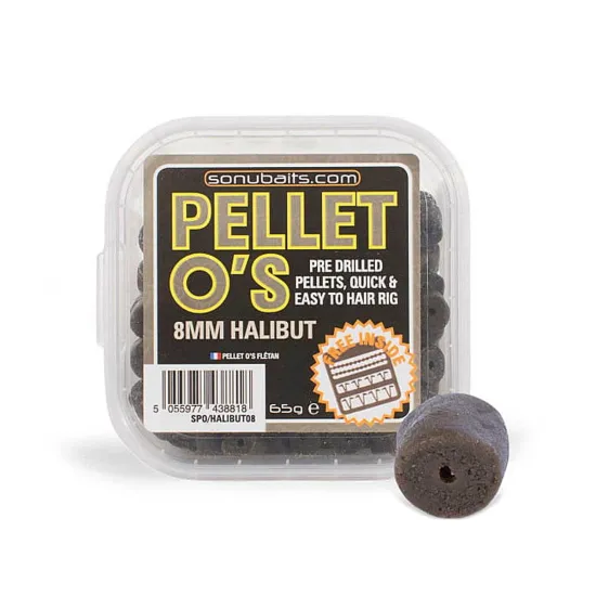 Pellet haczykowy O'S Halibut 8mm Sonubaits 65g