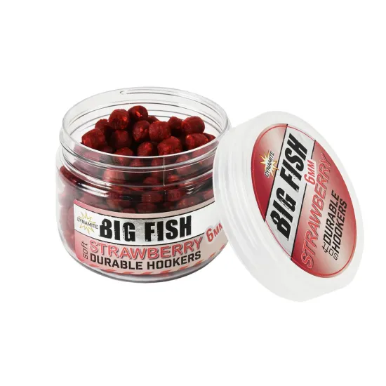 Pellet haczykowy Big Fish Durable Hook Strawberry 6mm Dynamite Baits