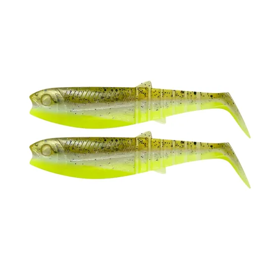 Przynęta kopyto Cannibal Shad Savage Gear 17.5cm G.P.Yellow 2 sztuki-103855
