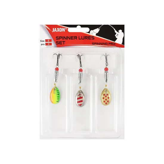 Zestaw błystek obrotowych Jaxon Holo Reflex Uran 2 5g