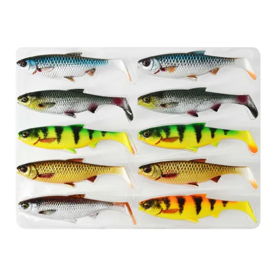 Zestaw przynęt 3D River Roach Savage Gear 12cm / 17g 10 sztuk