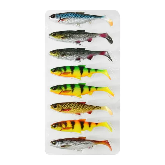 Zestaw przynęt 3D River Roach Savage Gear 8cm / 5g 8 sztuk