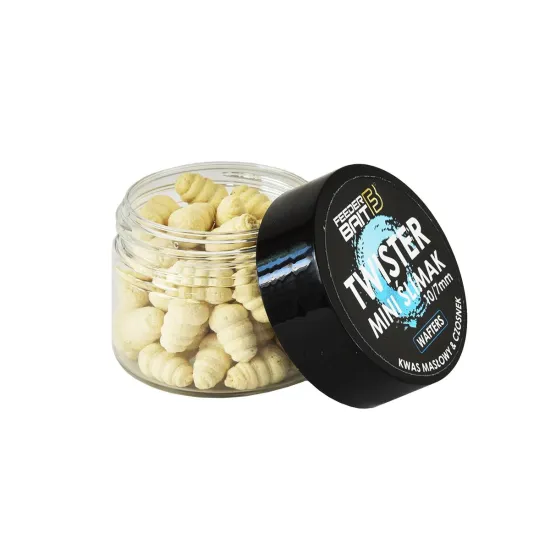 Mini Ślimak Kwas masłowy & Czosnek 10/7mm Feeder Bait 25ml