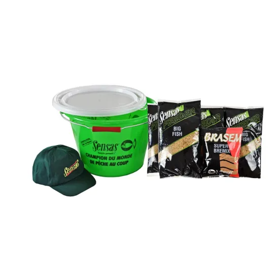 Zestaw zanęt wędkarskich Feeder Promo 3000 Sensas
