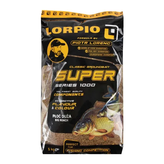 Zanęta wędkarska Super Płoć Duża Lorpio 1kg