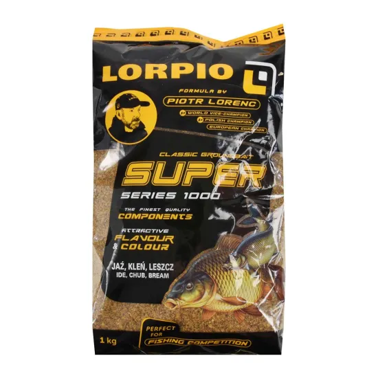 Zanęta wędkarska Super Jaź, Kleń, Leszcz Lorpio 1kg