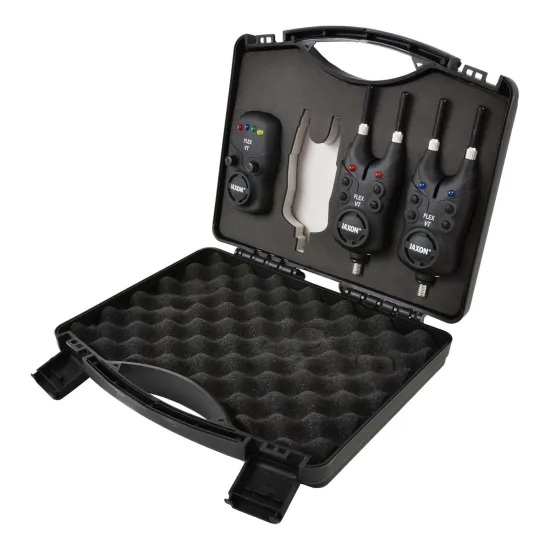 Zestaw sygnalizatorów Jaxon XTR Carp Flex VT 2 sygnalizatory + 1 centralka
