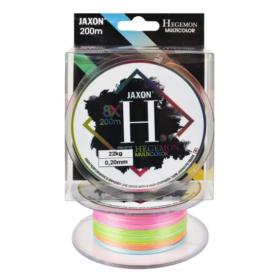 Plecionka morska Jaxon Hegemon 8X multicolor 0.20mm 200m