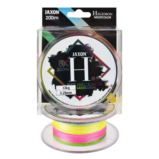 Plecionka morska Jaxon Hegemon 8X multicolor 0.28mm 200m