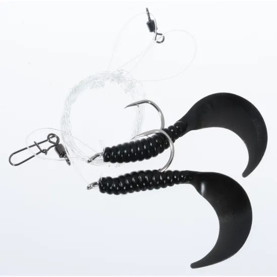 Zestaw Jaxon twister czarny 70mm