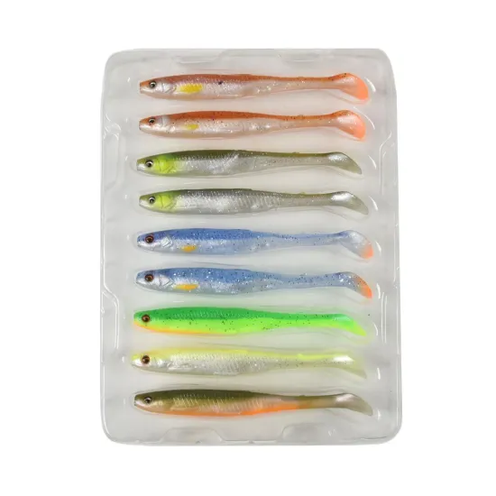 Zestaw przynęt Slender Scoop Shad 11cm / 7g 9 sztuk