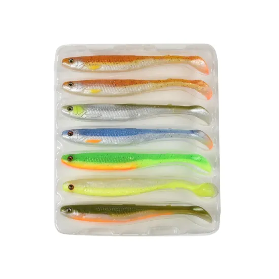 Zestaw przynęt Slended Scoop Shad Savage Gear 15cm / 17g 7 sztuk