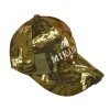 Czapka z daszkiem LED camo Mikado
