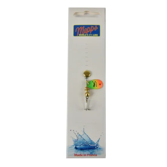 Błystka obrotowa Mepps Aglia Fluo tiger 0 2,5g
