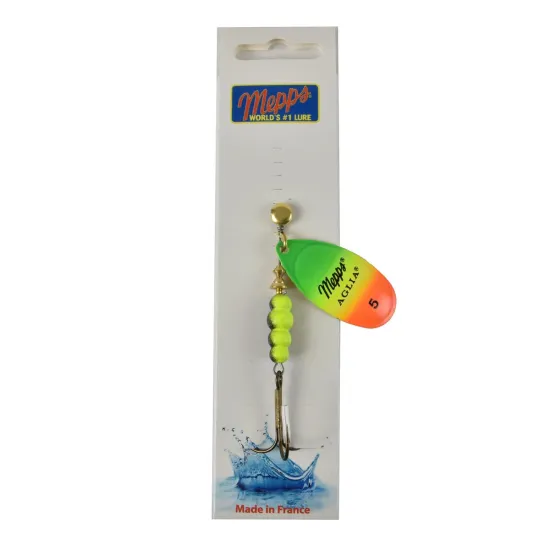 Błystka obrotowa Mepps Aglia Fluo tiger 5 13g