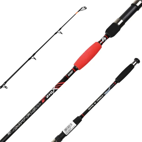 Wędka sumowa Jaxon Catfish E Spin & Troll 2.10m -160g-106205