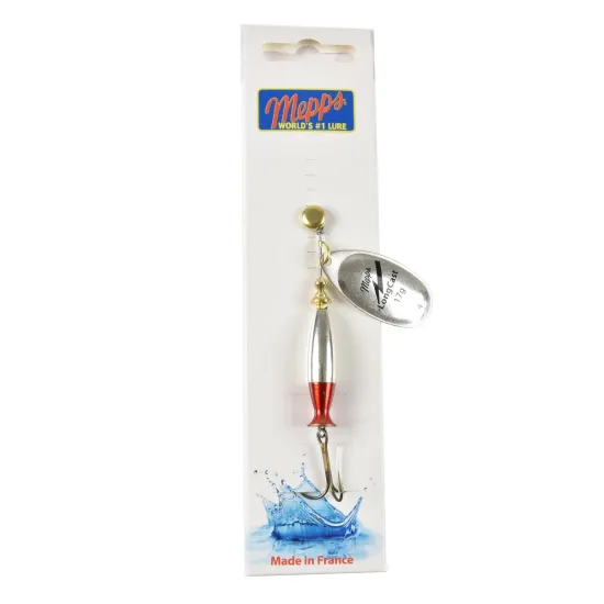 Błystka obrotowa Mepps Aglia Long Cast srebrna 4 17,0g