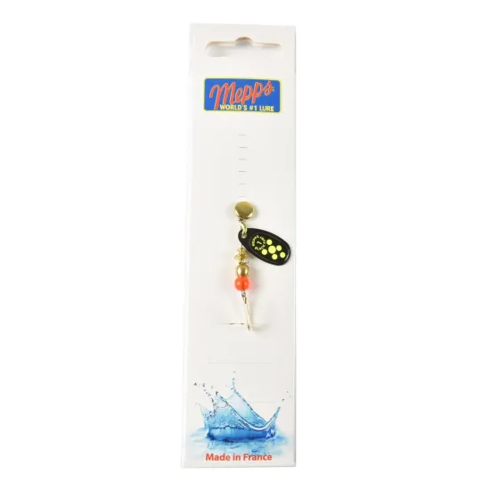 Błystka obrotowa Mepps Black Fury czarna / chartreuse 1 3,5g