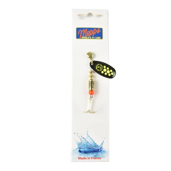 Błystka obrotowa Mepps Black Fury czarna / chartreuse 3 6,5g
