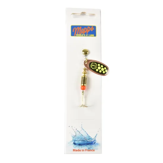Błystka obrotowa Mepps Black Fury miedź / chartreuse 3 6,5g