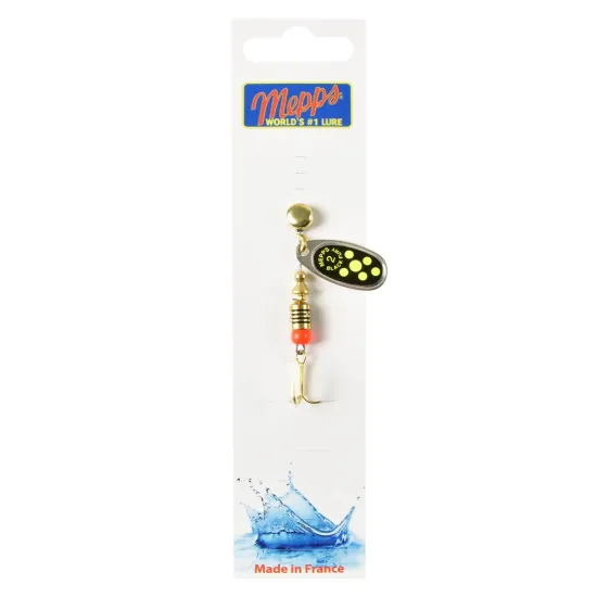 Błystka obrotowa Mepps Black Fury srebrna / chartreuse 2 4,5g