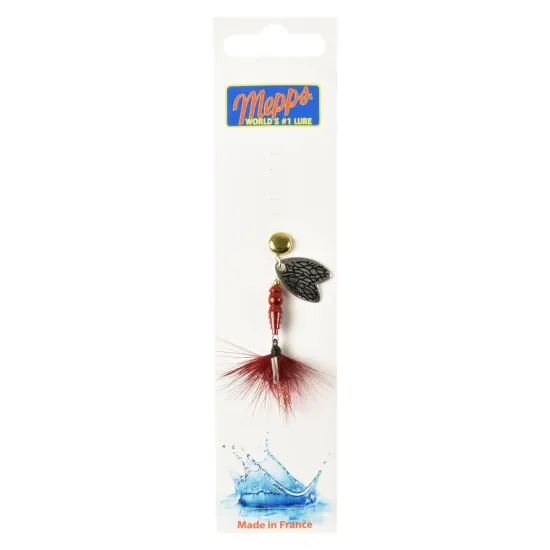 Błystka obrotowa Mepps Bug Cherry czerwona 0 2,5g