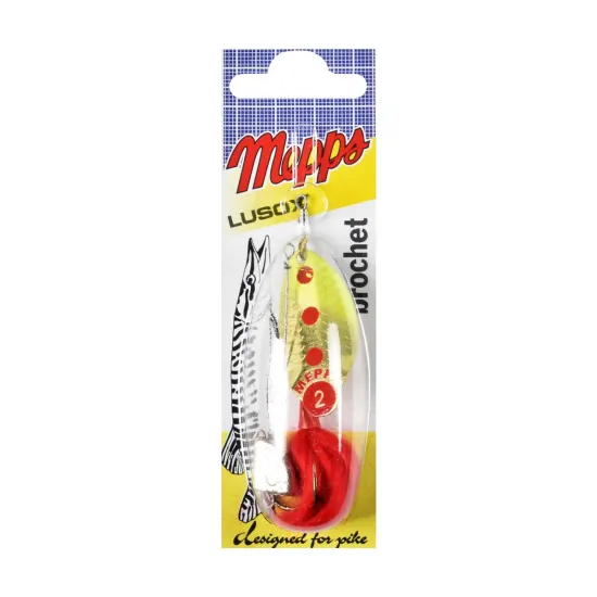 Błystka obrotowa Mepps Lusox Fluo złota 2 16g
