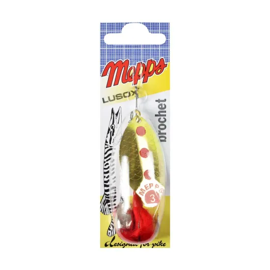 Błystka obrotowa Mepps Lusox Fluo złota 3 20,5g