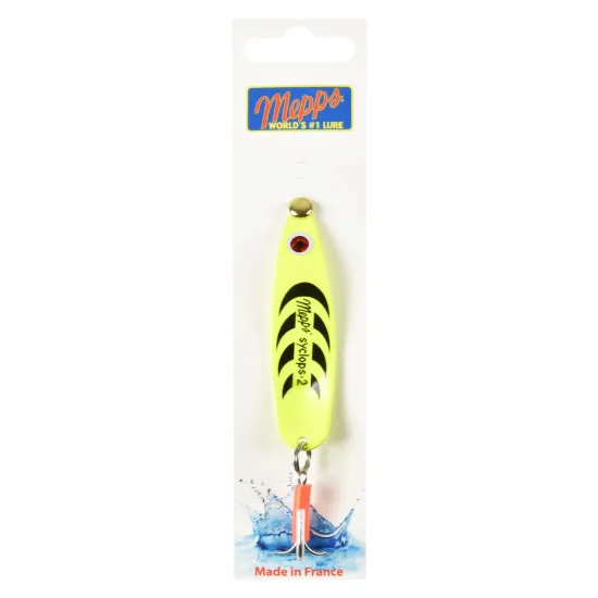 Błystka wahadłowa Mepps Syclops Fluo chartreuse 2 17g
