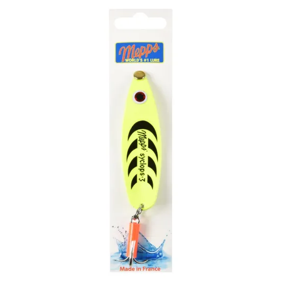 Błystka wahadłowa Mepps Syclops Fluo chartreuse 3 26g