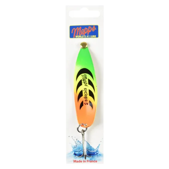 Błystka wahadłowa Mepps Syclops Fluo tiger 3 26g