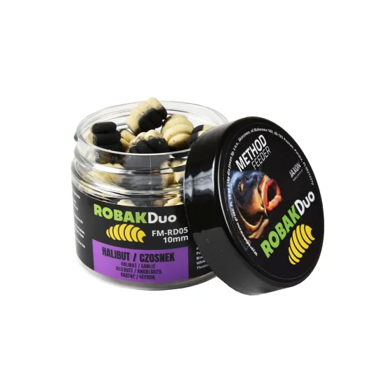 Wafters Robak Duo Method Feeder 10mm halibut, czosnek Jaxon 25g